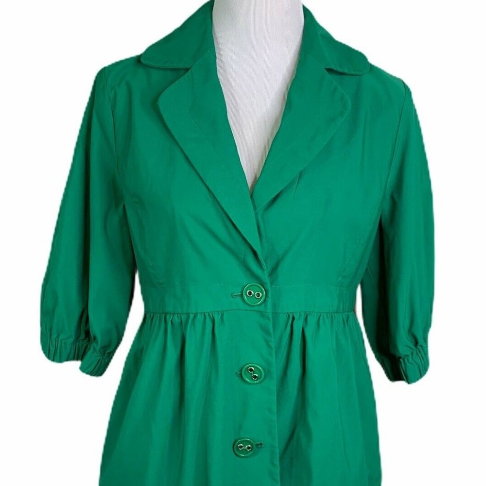 Nine West Rain Jacket - Kelly Green